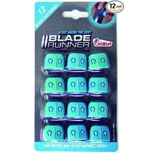 12 Lame Circolari di Ricambio Blade Runner per Taglialastre Cartongesso – Acciaio Inox Alta Precisione