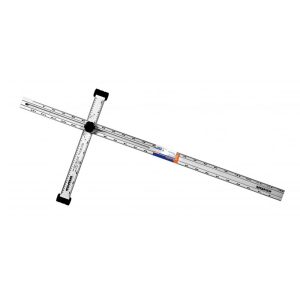 Squadra regolabile a T in alluminio – 120 cm – EDMA