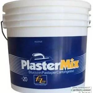 Stucco pronto in pasta bianco universale PLASTERMIX