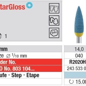 Lucidanti per ceramica integrale cod. R2020HP