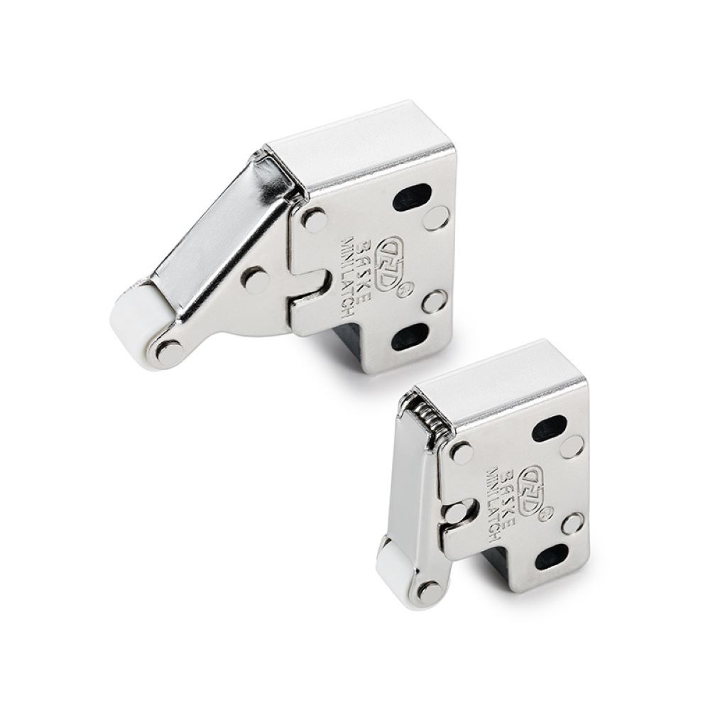 Meccanismi push pull BASKE mini Latch – Scrocco a molla clic clac per botole e sportelli