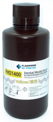 FLASHFORGE RESIN GIALLA MODELLI – conf. 1 kg
