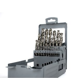 Set di 25 punte HSS rettificate e fresate